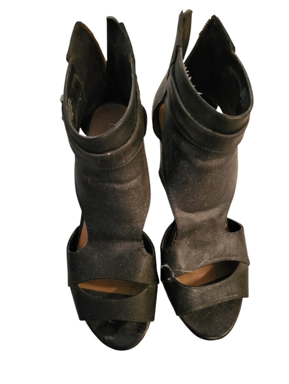 Bar III Susie pen-Toe Ankle Boots Black sz 9.5